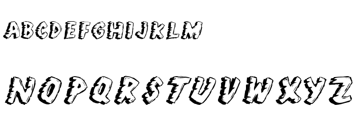 Jungle Fever Font LOWERCASE