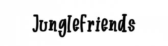 Jungle Friends  Fuentes Gratis Descargar