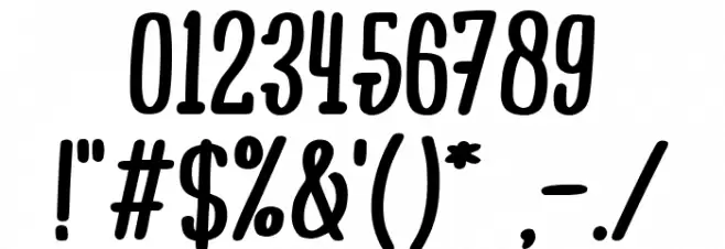 Jungle Friends Font OTHER CHARS