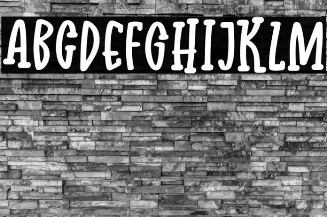 Jungle Friends Font examples