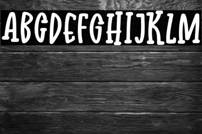 Jungle Friends Font examples