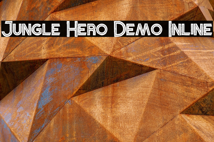 Jungle Hero Demo Inline Example 1