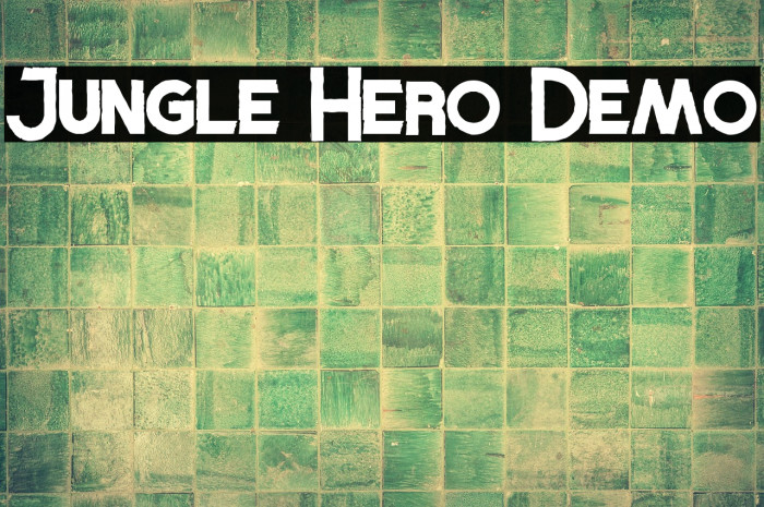Jungle Hero Demo Example 2