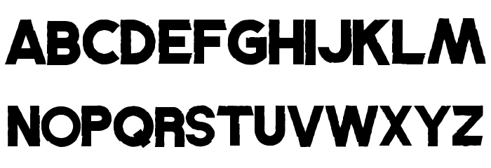 Jungle Hero Demo Font LOWERCASE