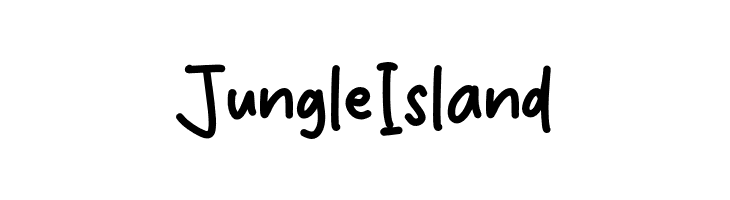 Jungle Island  Fuentes Gratis Descargar