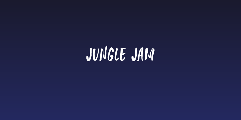 Jungle Jam Social Header