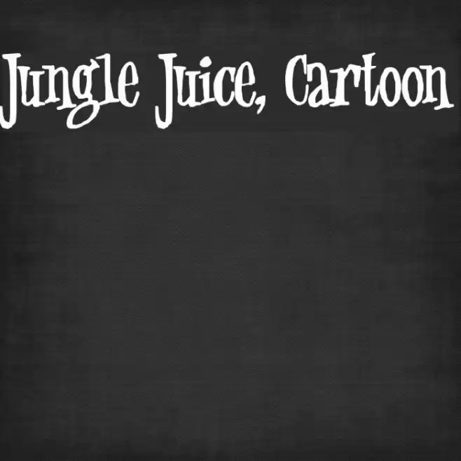 Jungle Juice, Cartoon Font examples