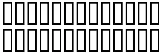 Jungle Juice フォント 小文字