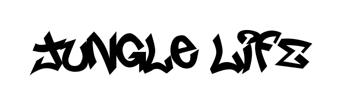 Jungle LIFE  Free Fonts Download