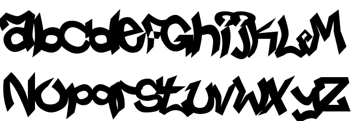Jungle LIFE Font LOWERCASE