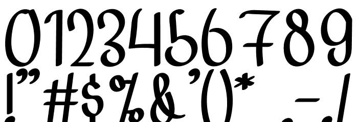 Jungle Queen Font OTHER CHARS