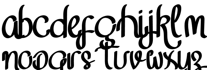 Jungle Queen Font LOWERCASE