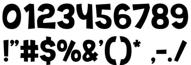 Jungle Ranger Font OTHER CHARS