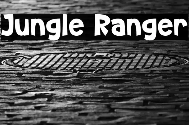 Jungle Ranger Font examples