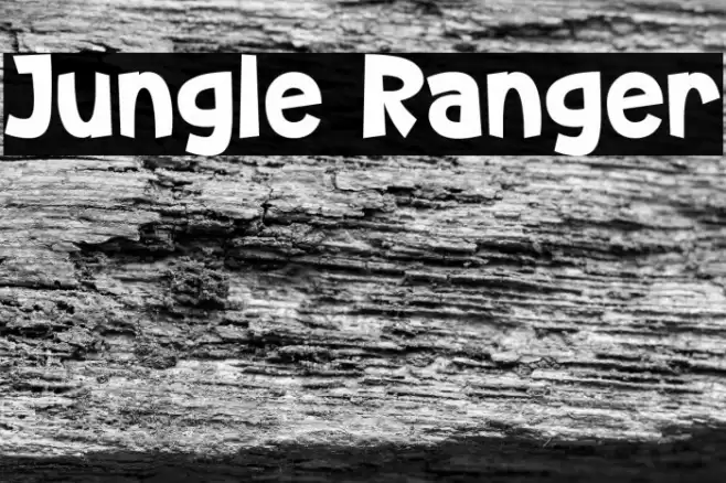 Jungle Ranger Font examples