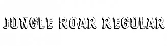 Jungle Roar Regular  Fuentes Gratis Descargar