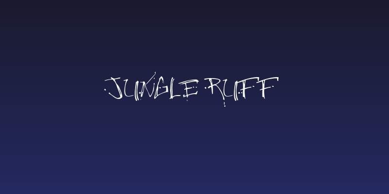 Jungle Ruff Social Header