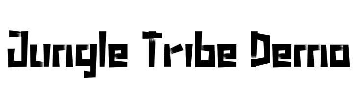 Jungle Tribe Demo  नि: शुल्क फ़ॉन्ट्स डाउनलोड