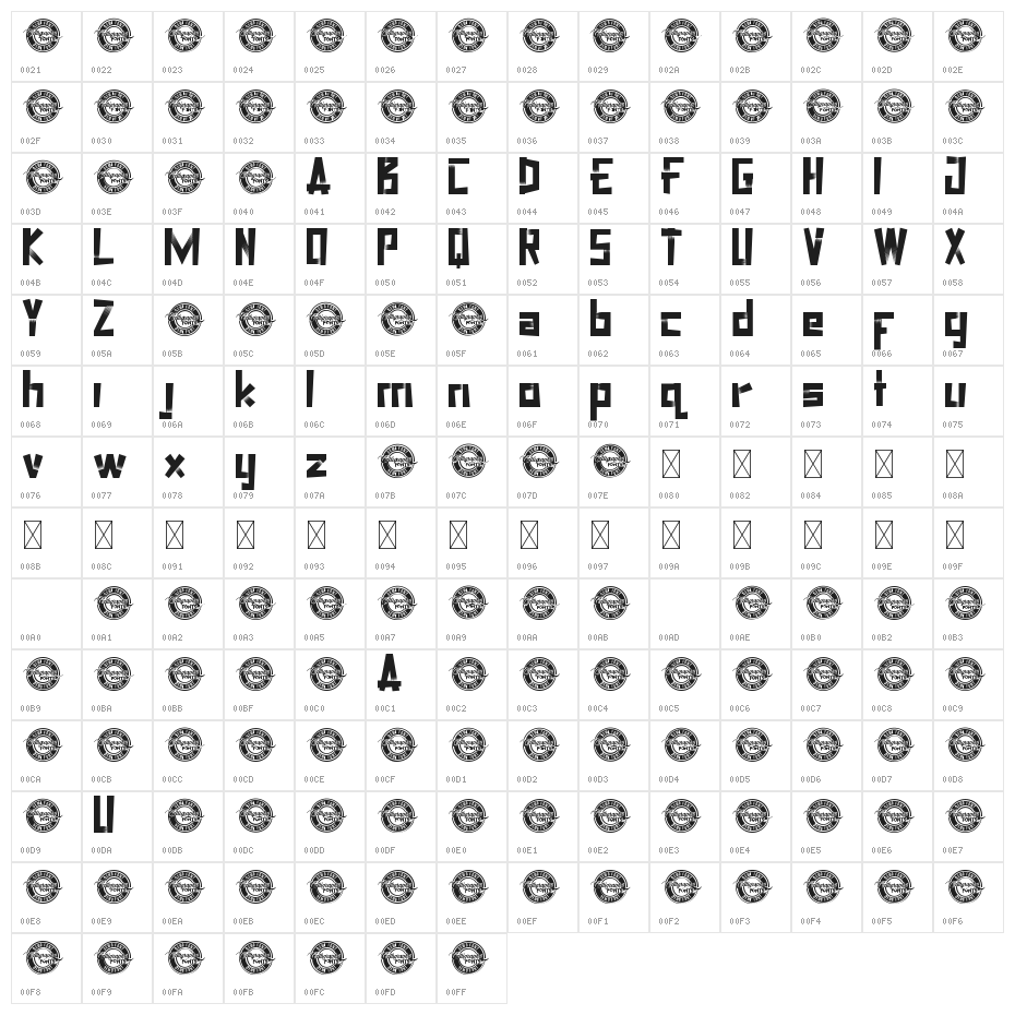 Jungle Tribe Demo Character Map