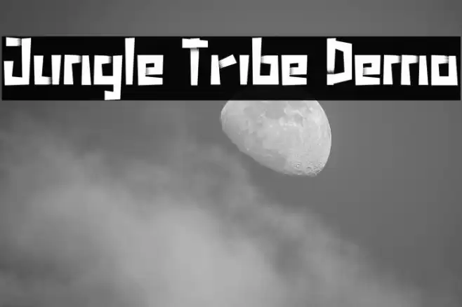Jungle Tribe Demo Font examples