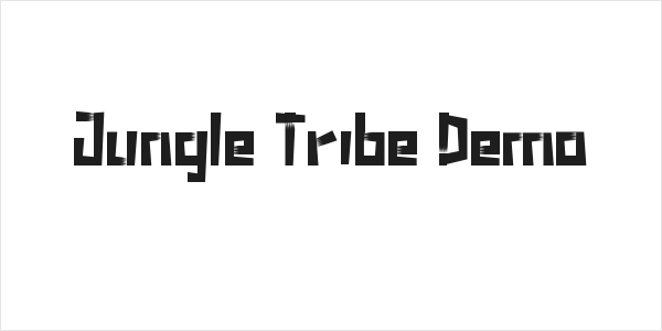 Jungle Tribe Demo Logo