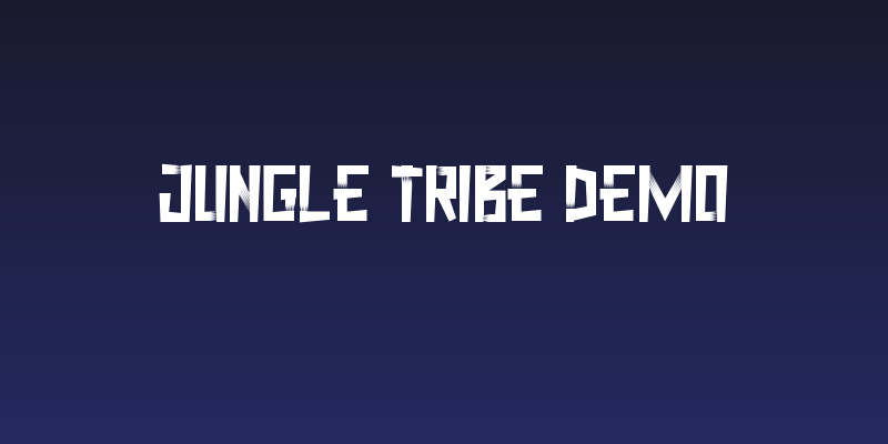 Jungle Tribe Demo Social Header
