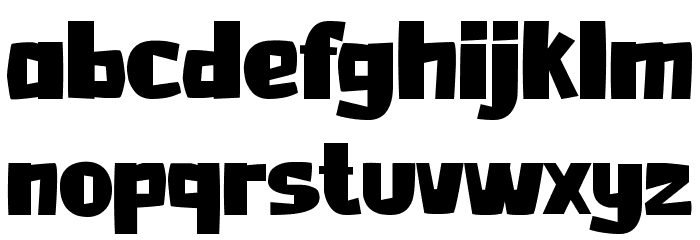 Jungle-View Font LOWERCASE