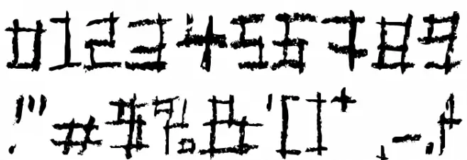 Jungle Font OTHER CHARS