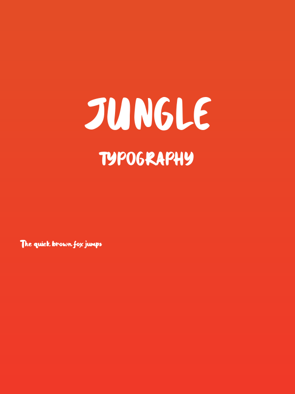 Jungle Poster