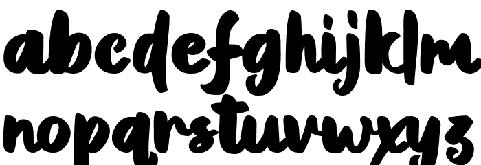 Jungle Font LOWERCASE
