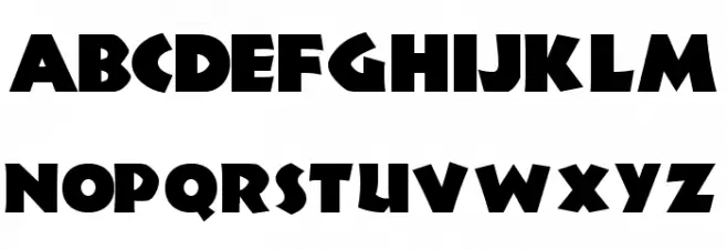 JungleFever Caratteri MAIUSCOLE