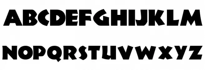 JungleFever Шрифта ВЕРХНИЙ