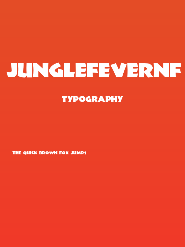 JungleFeverNF Poster