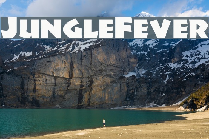 JungleFever Font examples