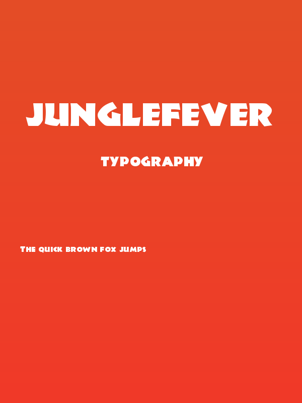 JungleFever Poster