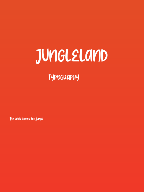 JungleLand Poster