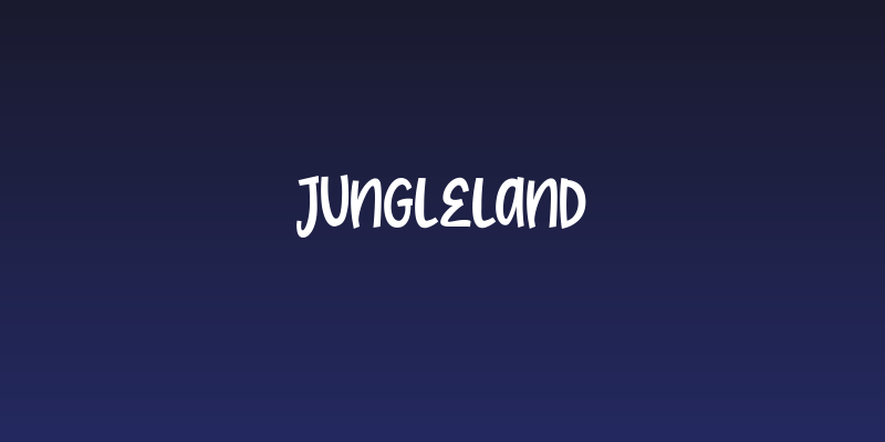JungleLand Social Header