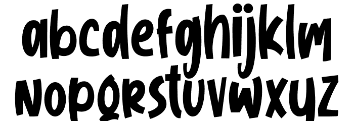 JungleLand Font LOWERCASE