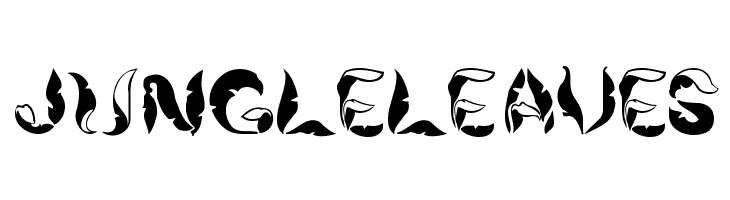 JungleLeaves  Frei Schriftart Herunterladen