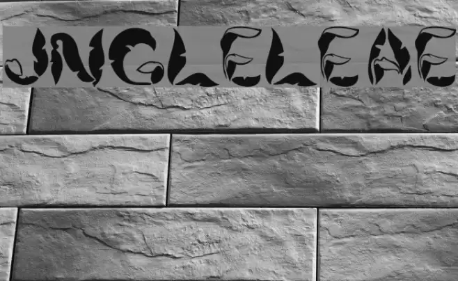 JungleLeaves Font examples