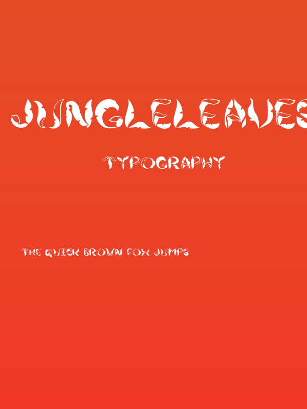 JungleLeaves Poster