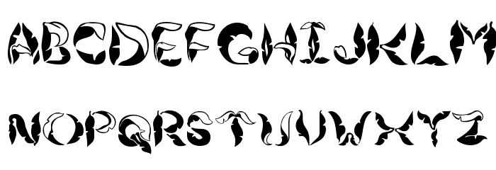 JungleLeaves Font LOWERCASE