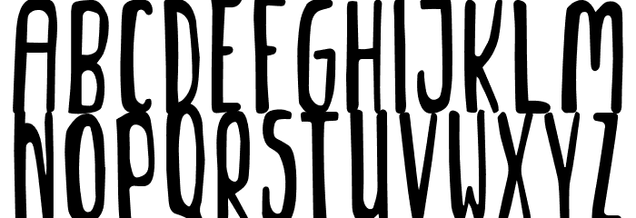 JungleRegular Font UPPERCASE