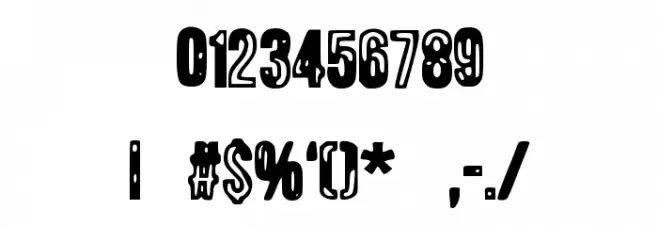 JungleTree Font OTHER CHARS