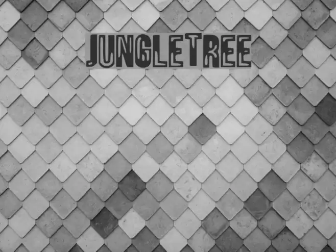 JungleTree Font examples