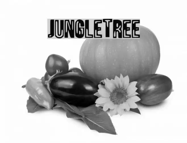 JungleTree Font examples