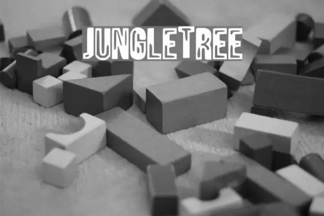 JungleTree Font examples
