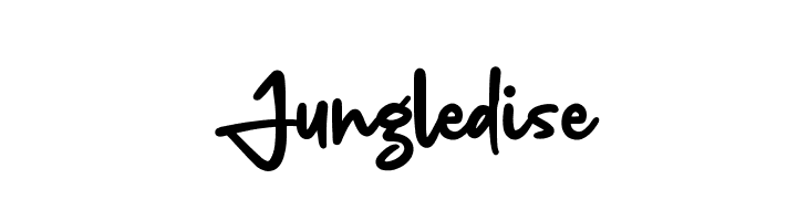 Jungledise  免费字体下载