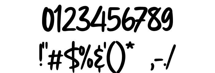Jungledise Font OTHER CHARS