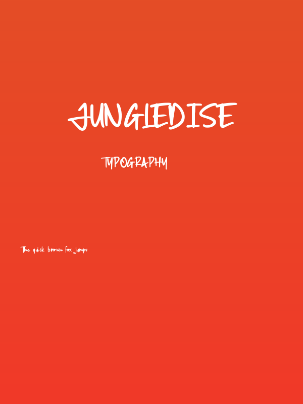 Jungledise Poster